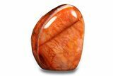 Free-Standing, Polished Carnelian Agate - Madagascar #283477-1